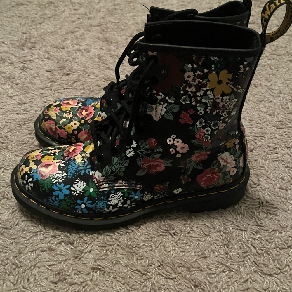Dr. Martens Black Lace Up Boots